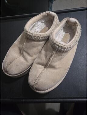 Altar'd State Matisse Faux Fur Suede Slipper Mules Size 9M